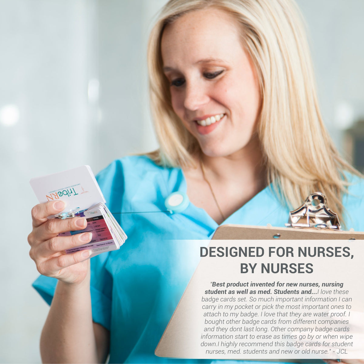 BadgeGuru Set - 33 Nursing Badge Cards