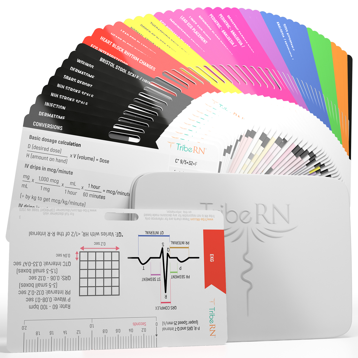 BadgeGuru Set 2.0 - 49 Nursing Badge Reference Cards