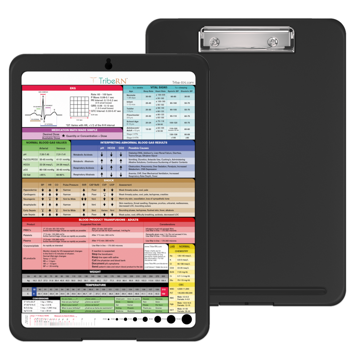 Nursing Clipboard with Storage